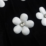 3D Floral Bustier Skirts GNZD-51669DBD