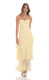 Solid Color Pleated Sling Maxi Dress GLJS-B8298GLJS-B8298
