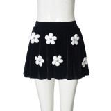 3D Floral Bustier Skirts GNZD-51669DBD