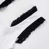Square Neck Lace Camisole Top GDSF-Q25TP084
