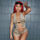 Leopard Print Hollow Out Backless Two Piece Skirts Set GDSF-Q25ST091