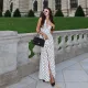 Polka Dot Print Sleeveless Slim Fishtail Dress FL-WQ25010PFO