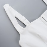 Sleeveless Waistband Slim Sling Top FL-XY25012PFO