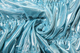 Pleated Solid Color Glossy Skirt 3-Piece Set DLSF-K25S64083