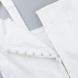 Sleeveless Waistband Slim Sling Top FL-XY25012PFO
