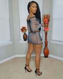 Pre Order: About 7 work days shipping Hollow Out Mini Dress YUEM-30016