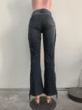 Vintage Tassel Straight Leg Jeans ORY-5270