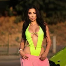 Solid Color Hollow Out Backless Bodysuit FL-YJ25012MHO