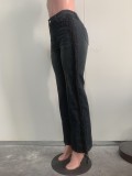 Vintage Tassel Straight Leg Jeans ORY-5270