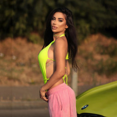 Solid Color Hollow Out Backless Bodysuit FL-YJ25012MHO