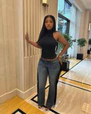 Vintage Tassel Straight Leg Jeans ORY-5270