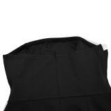 Tube Tops Backless Buttoned Jumpsuit BY-7205