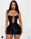 Pre Order: About 7 work days shipping Sexy Solid Color Hollow Out Dress YUEM-300321