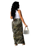 Fashion Tassel Slim Long Skirts QY-2011