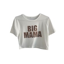 Letter Print Short Sleeve T Shirts GXJL-10659