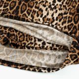 Solid Color Print Sling Skirt Loungewear Suit MZ-2897