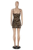 Solid Color Print Sling Skirt Loungewear Suit MZ-2897
