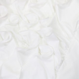 Irregular Ruffles Sling Midi Dress CYA-901689