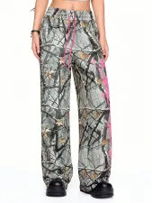Camouflage Loose Straight Casual Pants GFMA-25083