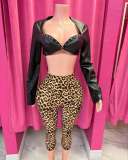 Pre Order: About 7 work days shipping Leopard Print Yoga Pants YUEM-300326