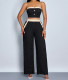 Contrast Color Wrap Chest And Pant Loose Suit GMOY-ZG2025-7
