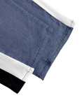 Fashion Print Patchwork Straight Jeans LSD-2320