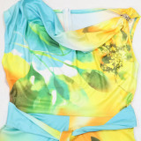 Sleeveless Print Tie Up Romper CYA-901705