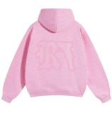 Men's Hot Drill Print Long Sleeve Hooded Sweatshirt GLJS-B8310