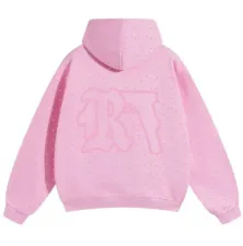 Men's Hot Drill Print Long Sleeve Hooded Sweatshirt GLJS-B8310