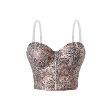 Sexy Print Vintage Corset Vest GPBY-6331