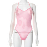 Erotic Mesh Sling Backless Bodysuit GDSF-D25BS052