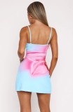 Sexy Print Sling Mini Dress GPBY-DR928