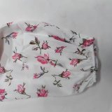 Plus Size V Neck Floral Print V Neck Midi Dress GMAN-8536