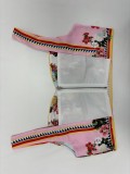Plus Size Print Patchwork Vest+Long Skirts Suit GMAN-28993