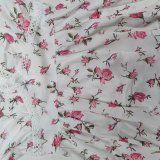 Plus Size V Neck Floral Print V Neck Midi Dress GMAN-8536