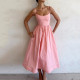 Plus Size Solid Color Sling Big Swing Maxi Dress GMAN-24330