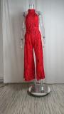 Plus Size Print Sleeveless Loose Jumpsuit GMAN-9120