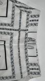 Plus Size Long Sleeve Print Shirt Loungewear Pants Suit GMAN-28613