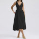 Plus Size Print Backless Sling Maxi Dress GMAN-28261