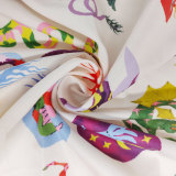 Plus Size Printed Lapel Single Breasted Lantern Sleeve Shirt GMAN-24631
