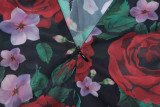 Sexy V Neck Print Sling Mdii Dress GLAG-D3C15198G