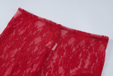 Sexy Wrap Chest Lace Mini Dress(With Stocking) GLAG-S3211867G