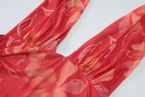 Deep V Neck Patchwork Sleeveless Maxi Dress GLAG-D4C18182G