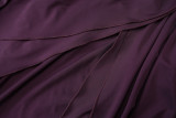 Solid Color Off Shoudler Ruffles Tube Top Maxi Dress GLAG-D5418830F