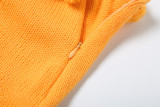 Neck Tie Beaded Camisole Vest Knit Skirt Set GYME-W24S64065