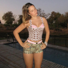 Leopard Print Lace Patchwork Vest GYME-K25L68915