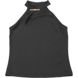 Solid Color Sleeveless Tank Tops GYME-K25L66341