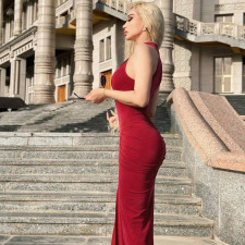 Solid Color Backless Pleated Split Maxi Dress GYME-K25D67246