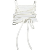 Solid Color Backless Bandage Tank Tops GYME-K25B69227