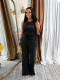 Solid Color Sleeveless Tie Up Two Piece Pants Set SFY-728